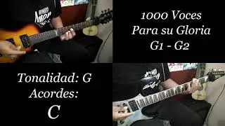 1000 Voces - Para su Gloria - Guitarra Eléctrica 1 y 2