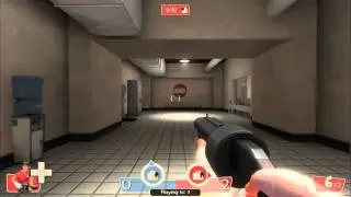 Team Fortress 2 GamePlay Capture the flag playing as scout