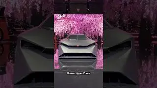 Take a glimpse into the future of EV supercars with the Nissan Hyper Force! 😲🔥 #nissan #hyperforce
