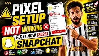 Don't Run Ads Without This! Snapchat Pixel Setup Explained