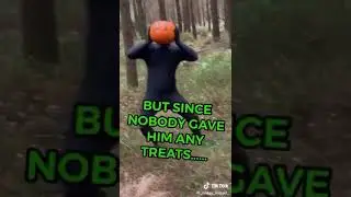 Pumpkin Michael couldn't stay forever