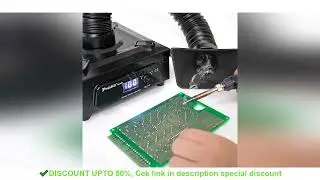 Pro'sKit SS-596G Desktop Smoke Purifier 3-layer Filter Element Suitable for Mobile Phone Repair