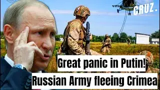 3 Minutes Ago! Great Panic In Putin. The Russian Occupiers Started Fleeing Crimea.