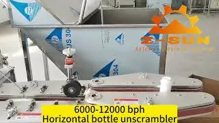 Revolutionize Africa's Shampoo Daily chemical Packing Space-Saving Horizontal Bottle Unscrambler