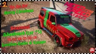 Need For Speed Payback Seasonal Abandoned Car #51-18/12/18-25/12/18
