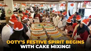 Ooty welcomes the festive season with traditional Christmas cake-mixing ceremony