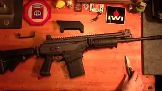 IWI GALIL ACE 308 first look and Range Visit
