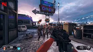 BLACK OPS 3 ZOMBIES: DAYBREAK GAMEPLAY BUT WITH BO4 WEAPONS (NO COMMENTARY)