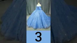 | 2024 Elegant Off The Shoulder Ball Gown Prom Dress For Girl | #shorts