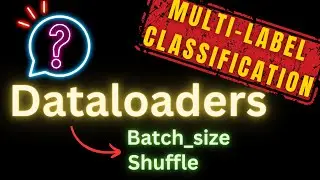 Multi Label Classification: Dataloaders in Pytorch