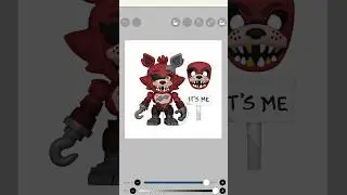 FNAF FUNKO SNAPS WITHERED FOXY CUSTOM FIGURE! #fnaf #foxy  #fnaffoxy #fnafedit # #funko #funkosnaps
