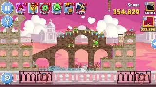 Angry Birds Friends Level 5 Tournament 884 three stars NO POWER-UP walkthrough 2021-02-08