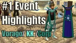 JusticeRS Event Highlights! Vorago/KK/Corp - RuneScape