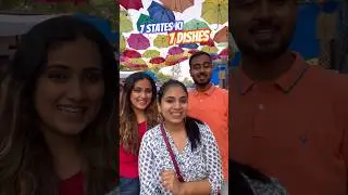 7states 7dishes in dilli Haat #trendingshorts #food #ytshorts