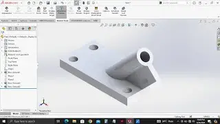 How to create at angle plain in Solidworks| At angle extrude feature in Solidworks #btech #viral
