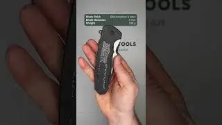 WE Knife Starlash WE23011D 1 Blackwashed B&ouml;hler M390 Satin Flat, Black Titanium, CF, pocket knife