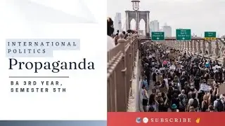 Propaganda|Meaning,Definition,Types, Methods&Techniques|BA3rdyear|International Politics|Thinktopper