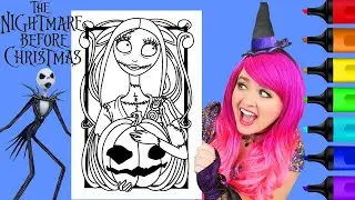 Coloring Sally The Nightmare Before Christmas