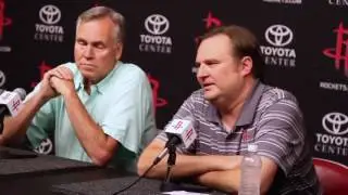 Mike D'Antoni & Daryl Morey on Chris Paul Trade | Press Conference Rockets | 2017 NBA Free Agency