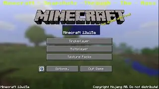 12w15a - Minecraft Snapshots Through The Ages