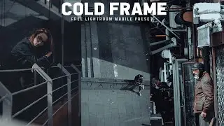 Cold Frame Lightroom Mobile preset | cold tone lightroom preset | Lightroom DNG preset |