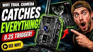 Trail Camera Review 🔥 48MP 4K Ultra HD Trigger Night Vision Waterproof Wildlife & Home Security Cam