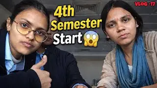 1st Day Of 4th Semester 🧐🎯 || Agriculture #vlog #17 