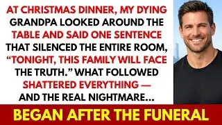 “Tonight, This Family Will Face the Truth,” Grandpa Said at Christmas — Then Everything Fell Apart