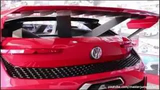 VW GTI Roadster Concept (for Gran Turismo) Walkaround with sound!!!