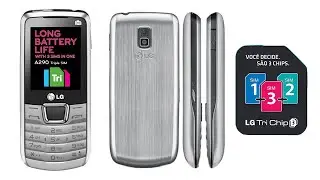 LG A290 Tri Chip 2012 Menu, Browse, Ringtones, Games, Wallpapers, Camera, themes