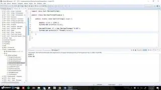 Using the DecimalFormat Object