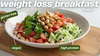 Lose Weight Without Feeling Hungry (Gluten-Free, High Protein & Vegan Salad!)