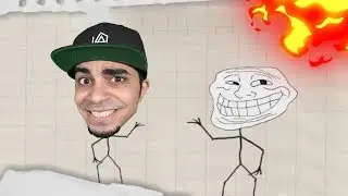 لعبة ترول فيس التحشيشية جابت لي المرض Troll Face Quest !! 😱🔥