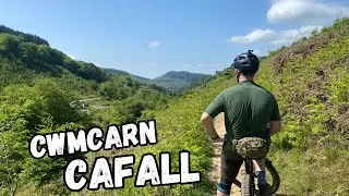 Cwmcarn - Cafall - a VERY hot, dusty day out!