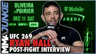 Ryan Hall wasn't surprised Darrick Minner decided to go to ground with him | #UFC269