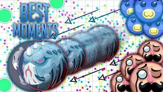 MOST INTENSE POPSPLIT EVER IN Agario ! | Best Moments in Agar.io