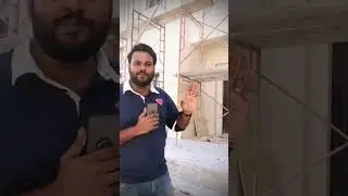 Short vlog #qatar natural stone wall cladding mechanical fixing installation , Doha construction