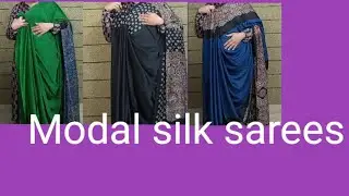Modal silk sarees / pure modal silk sarees at lowest price