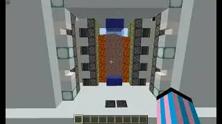 8x8 Lava Lamp Door (FIRST); 1.16.5; The Biggest Lava Lamp Piston Door Ever Built (Liquid Swapper)