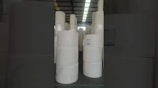 Hewbonn Raw Material Warehouse | Full Range of Tissue Paper Jumbo Rolls for OEM Production#shorts