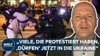MAKABERES MOSKAU: Festgenommene Demonstranten werden direkt zum Kriegsdienst einberufen