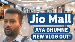 Jio world drive mall ay ghumne dosto k sath#blog #jioworlddrive 
