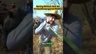 Saving Rhinos: How We ProtectEndangered Wildlife!#mrbeast