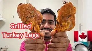 Grilled Turkey Legs in Kerala Style #turkey #christmastime #canada #cooking #family