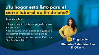 📺 ¿Tu hogar está listo para el cierre laboral de fin de año?