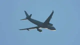 Zooming in on...  RAF Airbus KC2 Voyager with Nikon P1000.