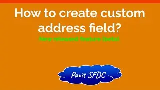How to create custom address field? New released feature (beta).
