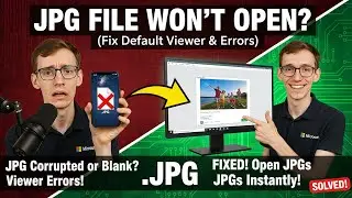 JPG File Won't Open? Fix Default Viewer & Errors