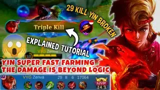 Pro Yin Rotation Fast Farm Kill 29 - Yin Jungle Explained Tutorial🔥