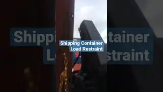 Shipping Container load restraint easy